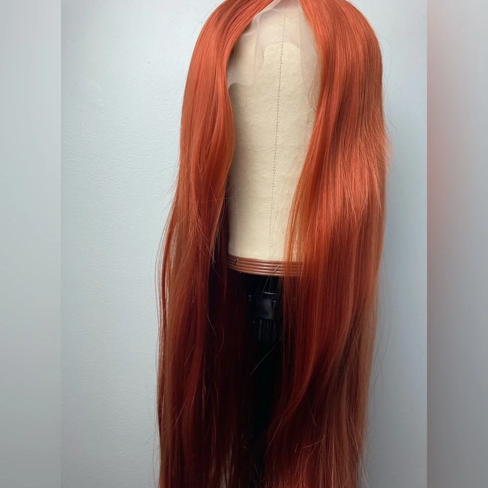 Ginger Copper Red Lace Front Wig